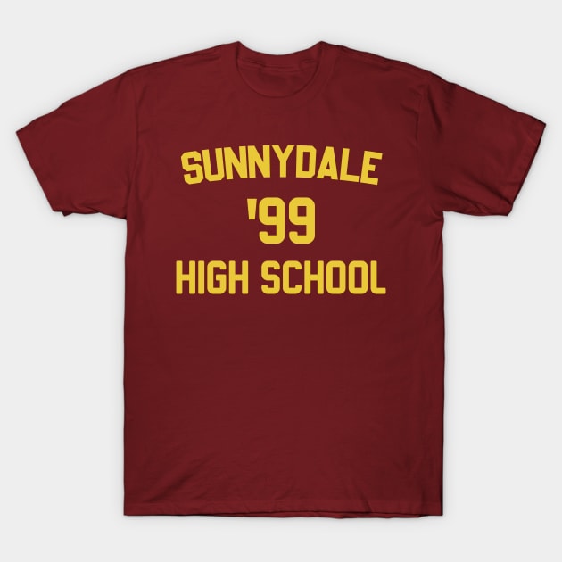 Buffy Vampire Slayer, Sunnydale High School T-Shirt by briscoelavinia6674